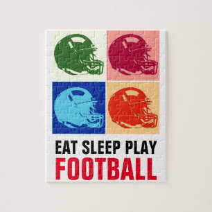 Sleep Play Football Pop Art Puzzle