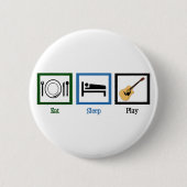 Sleep Play Gitarre essen Button (Vorderseite)