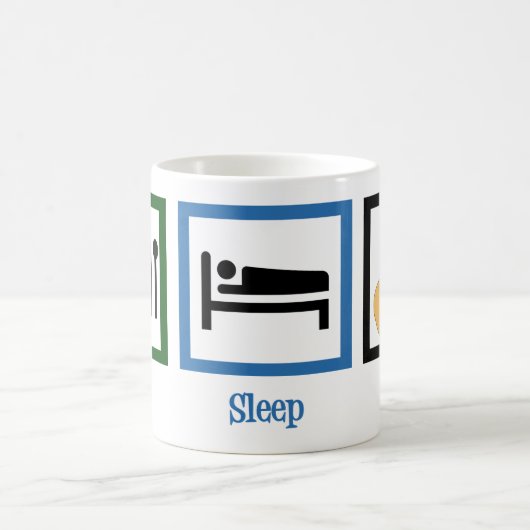 Sleep Play Gitarre essen Kaffeetasse (Mittel)