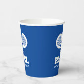 Sleep Play Padel lustige, benutzerdefinierte Farbe Pappbecher (Links)