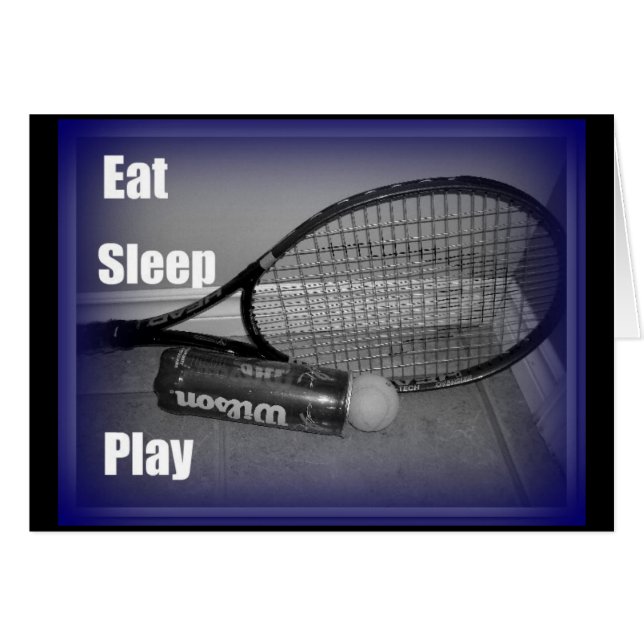 Sleep Play Tennis essen (Vorderseite (Horizontal))