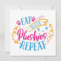 Sleep Plushies essen wiederholen | Funny Colorful