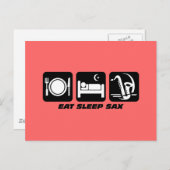 Sleep Postkarte (Vorne/Hinten)