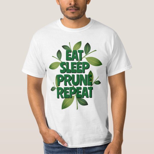 Sleep Prune Eat Repeat fun T - Shirt für Homestead (Vorderseite)