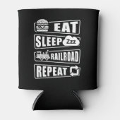 Sleep Railroad Repeat Dampfzug essen Dosenkühler (Vorderseite)