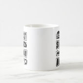 Sleep Railroad Repeat Dampfzug essen Kaffeetasse (Mittel)
