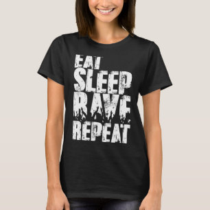 Sleep Rave wiederholen T-Shirt