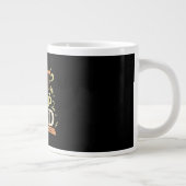 Sleep Read, Funny Reading Jumbo-Tasse (Rechts)