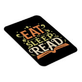 Sleep Read, Funny Reading Magnet (Rechte Seite)