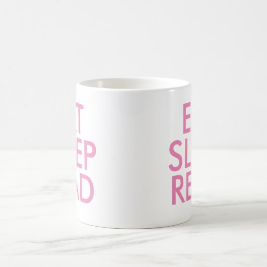 Sleep Read Tasse essen | Niedlich Book Lover Sloga (Mittel)