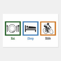 Sleep Ride essen (Radfahrer)