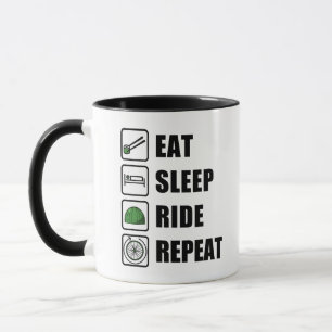 Sleep Ride Rett Z City Fight Monster Tasse