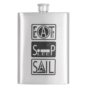 Sleep Sail Classic 8oz Flask essen Flachmann