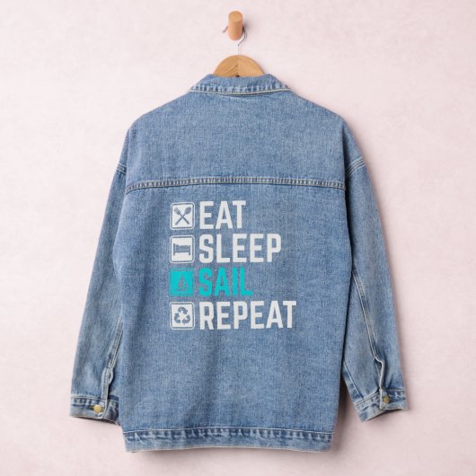 Sleep Sail Wiederholung essen Jeansjacke (Hangar)