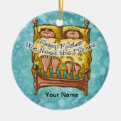 Sleep schneller keramik ornament (Vorne)