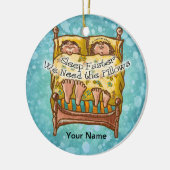 Sleep schneller keramik ornament (Links)