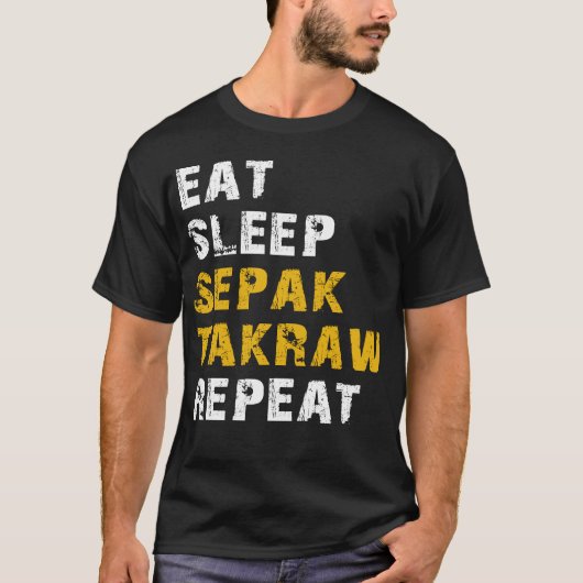 Sleep Sepak takraw T-Shirt (Vorderseite)