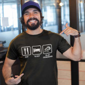 Sleep Slay Dragons essen T-Shirt