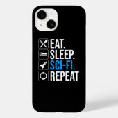 Sleep Sleep-Sci-Fi Wiederholung Case-Mate iPhone Hülle (Rückseite)