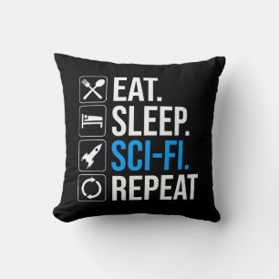Sleep Sleep-Sci-Fi Wiederholung Kissen