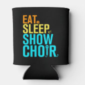 Sleep Sleep Show Chor essen Dosenkühler (Rückseite)