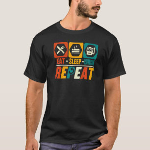 Sleep Slot Machine Spielen Spielen wiederholen T-Shirt
