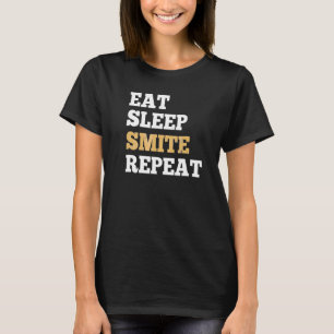 Sleep Smite Wiederholung für Rpg Rollenspielspiele T-Shirt