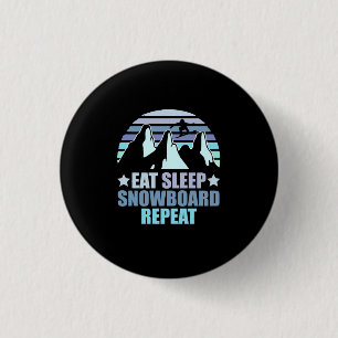 Sleep Snowboard essen Wiederholung Button