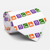 Sleep Snowmobiling essen Krawatte (Gerollt)