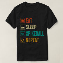 Sleep Spikeball Eat Repeat Retro Vintages Design