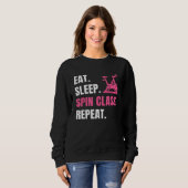Sleep Spin Wiederholung des Workout-Workout im Inn Sweatshirt (Vorne ganz)