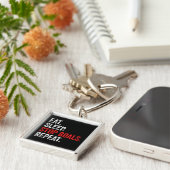 Sleep Stopp Goals wiederholen - Torhüter Schlüsselanhänger (Seite)