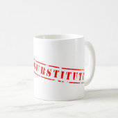 Sleep Substitution Tasse (VorderseiteRechts)