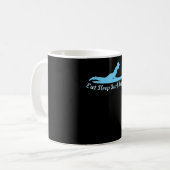 Sleep Surf wiederholen Kaffeetasse (Vorderseite Links)