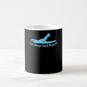 Sleep Surf wiederholen Kaffeetasse