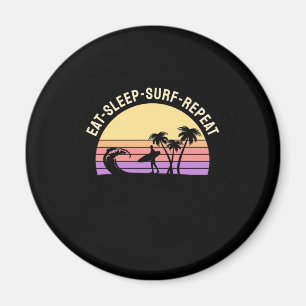 Sleep Surf wiederholen Magnet