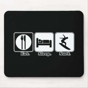 Sleep surfen mousepad