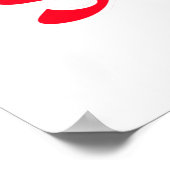 Sleep Swim essen Poster (Ecke)