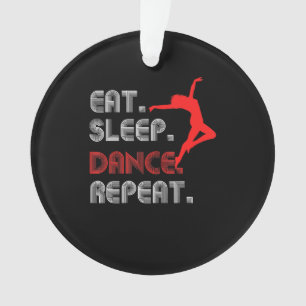 Sleep Tanz Hip Hop Frauen Mädchen Mädchen essen Ornament