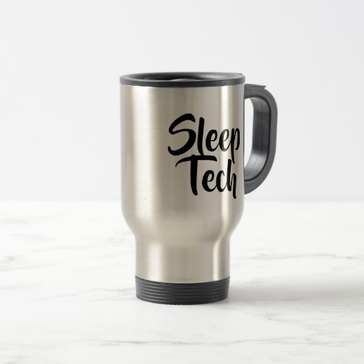 Sleep Tech Travel Mug Reisebecher (VorderseiteRechts)