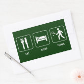 Sleep Tennis Sticker essen (Umschlag)