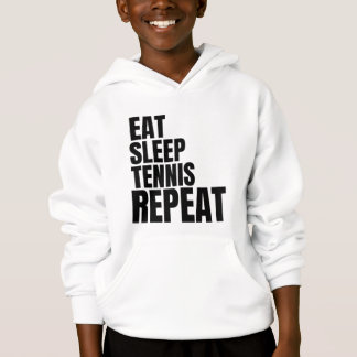Sleep Tennis wiederholen Hoodie
