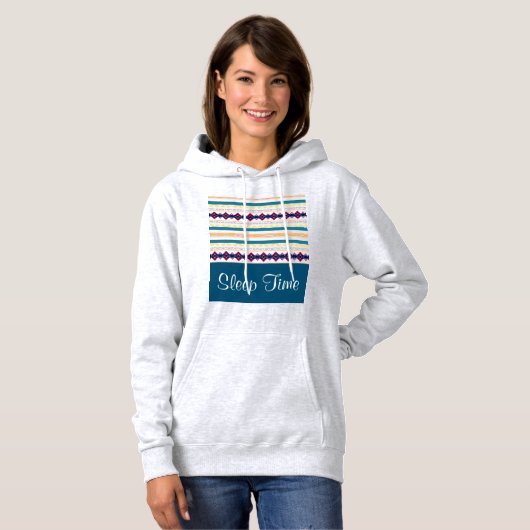 Sleep Time Ash Gray Hoodie (Vorne ganz)