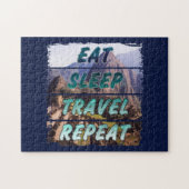 Sleep Travel Repeat - Machu Picchu, Peru Puzzle (Horizontal)