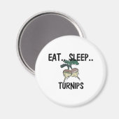 Sleep TURNIPS essen Magnet (Vorderseite/Rückseite)