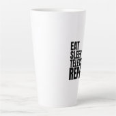 Sleep-TV wiederholen Milchtasse (Vorderseite)
