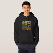 Sleep Web3 wiederholen Hoodie (Vorne ganz)