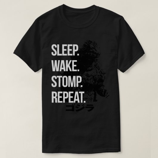 SLEEP WECKTE STOMP REPEAT G2K T-Shirt (Design vorne)