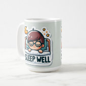 Sleep well Collection Design Kaffeetasse (Vorderseite Links)