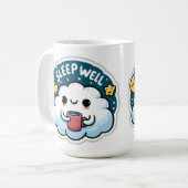Sleep well Collection Design Kaffeetasse (Vorderseite Links)